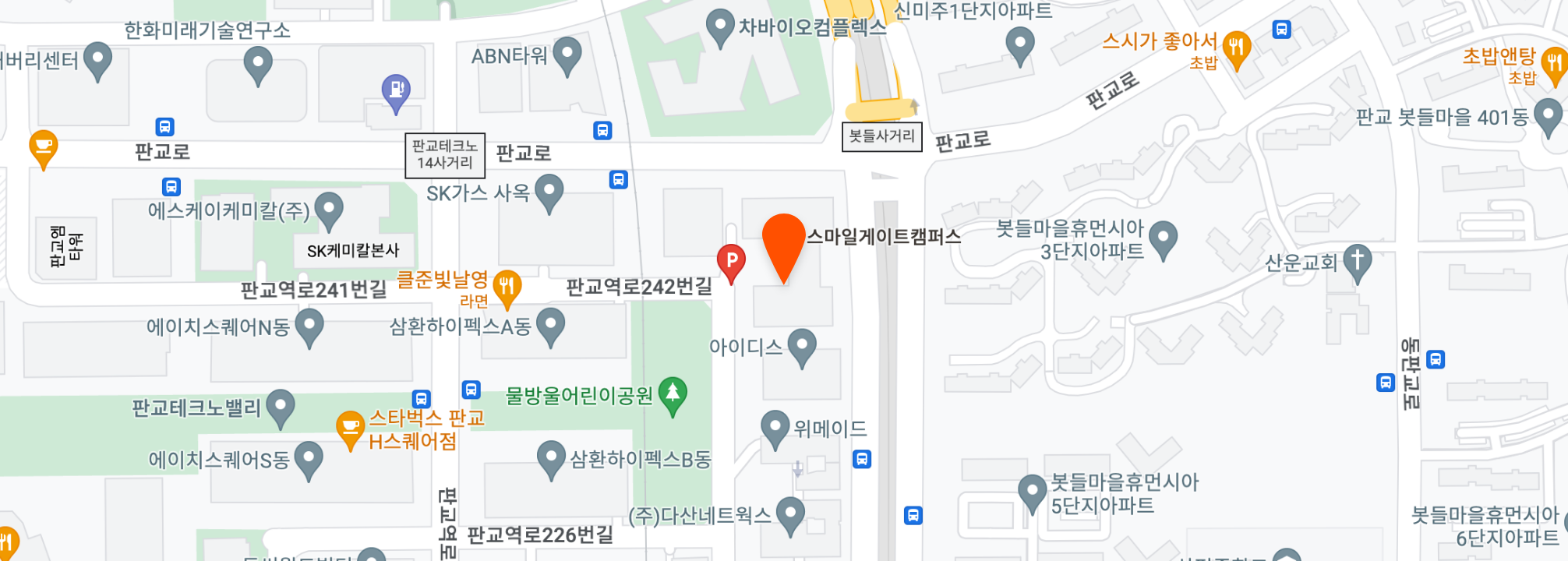 smilegate HQ location image